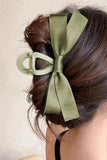 Bow Decor Large Hair Claw Clip