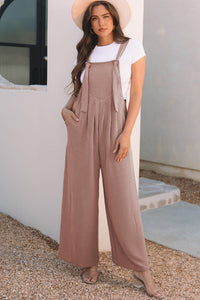 Adjustable Straps Wide Leg Loose Overall