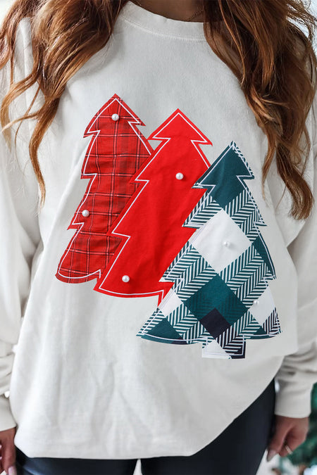 Plaid Christmas Sweatshirt