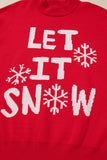 LET IT SNOW Sweater