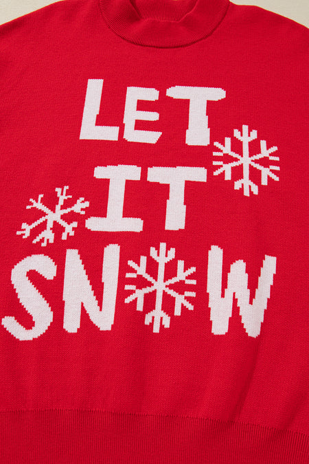 LET IT SNOW Sweater