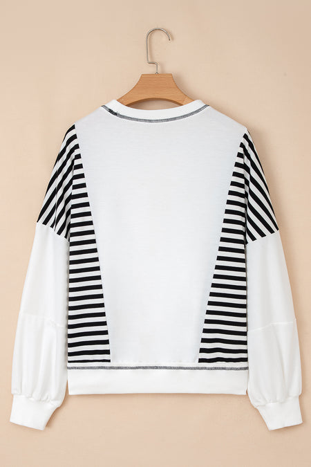 Patchwork Oversize Sweatshirt