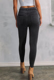 Skinny Fit Ankle High Waist Jeans