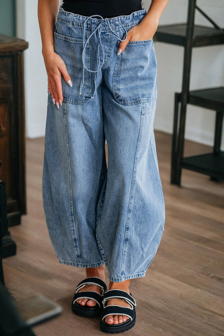 Myosotis Barrel Jeans