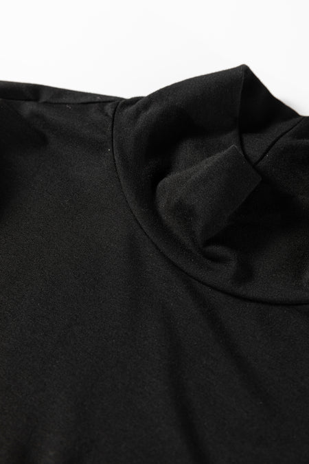 Slim Fit High Neck  Basic Top