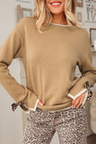 Bow Cuff Sweater
