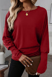 Cuffs Long Sleeve Top