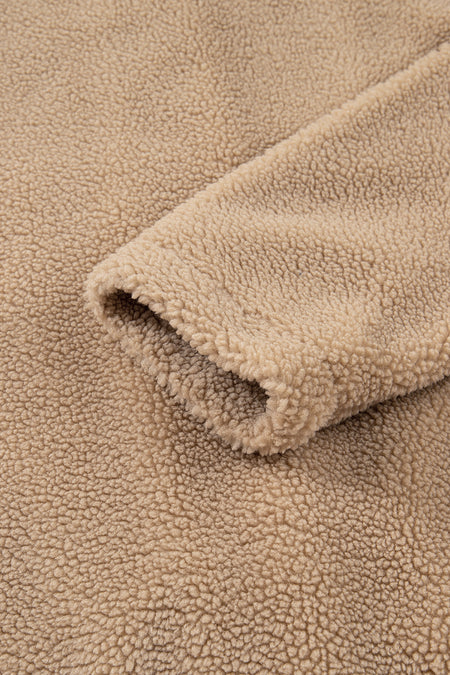 Plush Jacket with Pockets