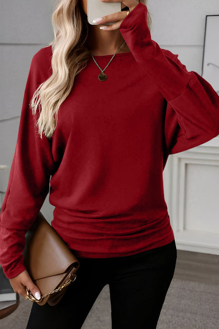 Cuffs Long Sleeve Top