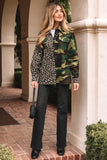 Camo Patchwork Oversize Shacket
