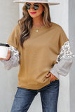 Ruffled Sweatshirt