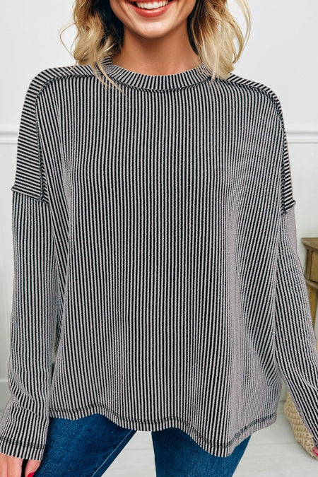 Exposed Seam Top