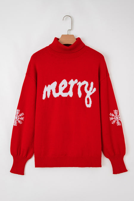 Merry Snowflake Sweater