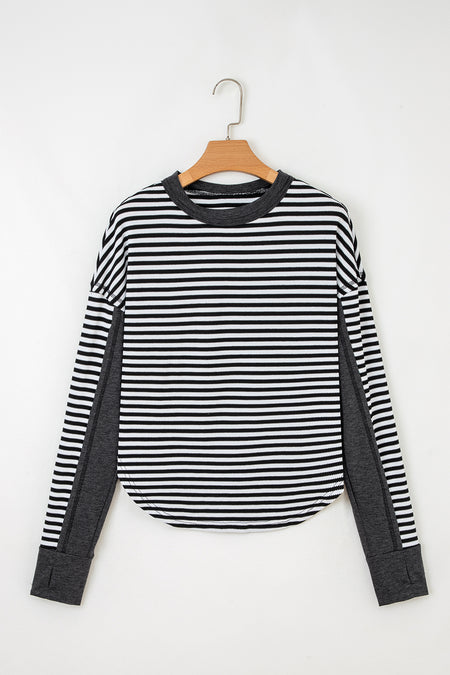 Stripe Thermal Top
