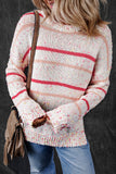 Striped Confetti Knit Sweater