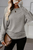 Cuffs Long Sleeve Top