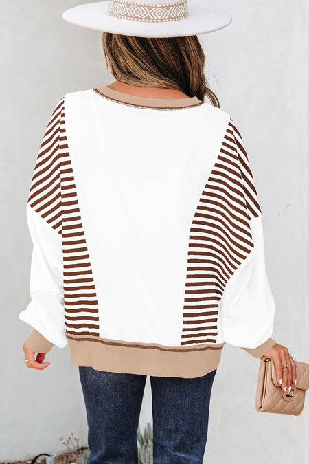 Patchwork Oversize Sweatshirt