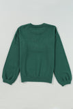 Pearl Beaded Merry Casual Sweater