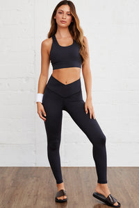 Arched Waist Seamless Active Leggings