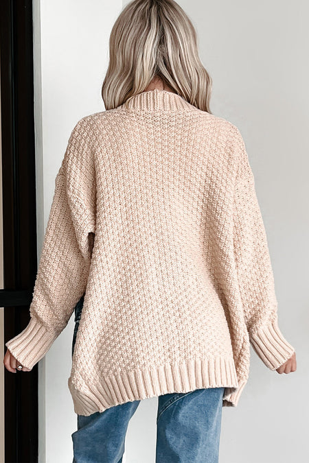 Knitted Patchwork Cardigan