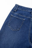 Wide Leg Pocketed High Waist Jeans