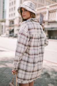 Fall For You Plaid Shacket
